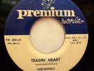 WHEELS 45 Teasin' heart / loco PREMIUM Doowop kz408