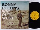 SONNY ROLLINS Way Out West LP on Contemporary