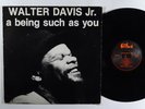 WALTER DAVIS JR. A Being Such As You LP on Red Record italy