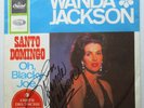 Autographed WANDA JACKSON Picture Sleeve – Santo Domingo – Germany no 45