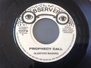 REALLY  RARE ROOTS REGGAE GLASFORD MANNING 45 RPM PROPHECY  CALL