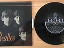 RARE FRENCH THE BEATLES LP ODEON OSX 222 LES BEATLES ON EP SIZE BLUE LABEL