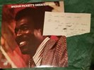 DAN AYKROYD BLUES BROTHERS Hand-Written Notes with WILSON PICKETT HITS 2-LP SET