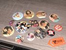 5 Star Five Pearson Official Fan Club Badges 80s Silk Steel