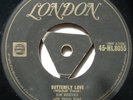 Jim Reeves - Butterfly Love. Thick Gold London Tri 45.  HL 8055.  Ex minus
