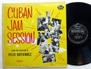 JULIO GUTIERREZ Cuban Jam Session Vol.1 LP Panart 8000 descarga NEAR-MINT  Bx222