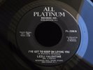 ZZ ALL PLATINUM 2305 LEZLI VALENTINE WONT DO ANYTHING IVE GOT TO KEEP ON LOVING