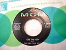 MGM 45 rpm The Leather Boy SOULIN' & ON THE GO Ex/NM   Motorcycle Rock