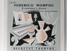 Mompou Canciones y Danzas Piano Gonzalo Soriano French Ducretet 10