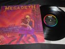 MEGADETH peace sells but who's buying Lp vinyl 1st press 1986 Italy TESTED