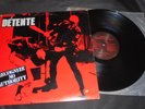 DETENTE recognize no authority LP vinyl 1st press BANZAI Canada 1986