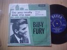 BILLY FURY  DO YOU REALLY LOVE ME TOO UK PICTURE SLEEVE