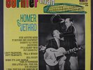 HOMER & JETHRO: Cornier Than Corn LP (clear tape over top/bottom seams, some co
