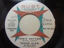 Edgar Alan and the Po’Boys – Panic Button 1962 USA Promo 7” Rust 5053