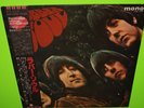 THE BEATLES RUBBER SOUL   1982 RED VINYL MONO EMI ODEON JAPAN NEAR MINT WITH OBI