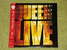 QUEEN Live - RARE 1985 JAPAN ELEKTRA LP + OBI (Cat No. P-13117) [Japanese]