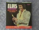 Elvis Presley Rare Gray Label Trouble/Mr Songman With Picture Sleeve 45 NMint