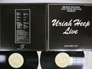 URIAH HEEP LIVE BRONZE WBS-40088,89 Japan VINYL 2LP