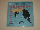 Rare Georges BRASSENS Autographe sur pochette n°4 + tickets concert Avignon 1959