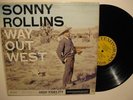Sonny Rollins - Way Out West - Original Mono Contemporary Deep Groove