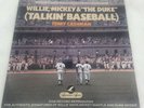 WILLIE, MICKEY, & THE DUKE TALKIN BASEBALL TERRY CASHMAN RECORD With COA  RARE