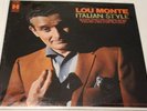 Lou Monte Italian Style (Vinyl) Harmony HS 11294