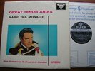 SXL 2122 GREAT TENOR ARIAS  MARIO DEL MONACO / NSOL / EREDE    ED1   NM