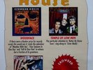 CROWDED HOUSE - 'GOOD TASTE' VINTAGE UK PROMO POSTER (NEIL FINN/TIM/SPLIT ENZ)