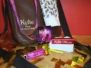 KYLIE MINOGUE GOLDEN BAG PROMO PACKAGE VIP PARIS CAFE DE LA DANCE 18 MARCH 2018