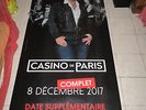 SHEILA RARE AFFICHE PROMO 350 X 120 CM CASINO DE PARIS