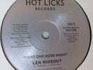 Len Rideout - Just one more night 12