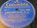 BRAHMS LIEBESLIEDER WALZER IRMGARD SEEFRIED, ELISABETH HONGEN COLUMBIA LCX8005-8