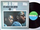 JAZZ LP - MILT JACKSON & JOHN COLTRANE - BAGS & TRANE STEREO Atlantic 1368 VG++