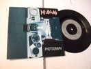 DEF LEPPARD PHOTOGRAPH WITH PICTURE SLEEVE MFD ENGLAND MINT 45
