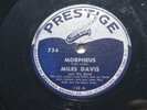 MILES DAVIS MORPHEUS/BLUES ROOM 734 (VG+) 78