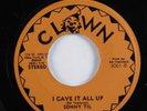 Crossover Soul 45 SONNY TIL I Gave It All Up CLOWN VG++ HEAR