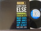 Cannonball Adderley- Something Else. Blue Note Jazz LP New York USA 1595 Ear RVG