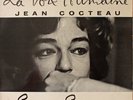 SIMONE SIGNORET LA VOIX HUMAINE / JEAN COCTEAU RARE 33T LP CANETTI 48.802