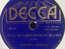 KOKOMO ARNOLD DECCA 7212 BLUES 78 RPM E