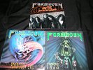 3 x Forbidden Vinyl Forbidden Evil & Twisted into Form & Raw Evil Death Angel