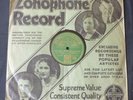 BERT FIRMAN DANCE ORCH 'cause i'm in love / like a melody ZONOPHONE 10
