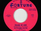 Doo-Wop Rocker 45 - Nathaniel Mayer - Village Of Love - Fortune - VG++ mp3