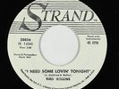 R&B 45 - Bird Rollins - I Need Some Lovin' Tonight - Strand - VG+ mp3