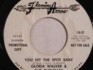 GLORIA WALKER northern soul funk 45 RPM FLAMING ARROW You Hit The Spot HEAR wlp