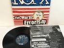 NOFX the war on errorism Lp Vinyl Record with lyrics insert , fat wreck chords