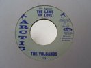 RARE USA ORIG ARCTIC - VOLCANOS - it's against THE LAWS OF LOVE - VG++ to EX