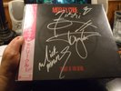 MOTLEY CRUE FULLY SIGNED IN SILVER SHOUT AT THE DEVIL JAPAN VINYL LP W/OBI & INS