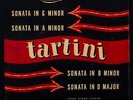 TARTINI: Sonata's in G,A,B & D-Peter Rybar, Violin-WESTMINSTER #WL 5141 (Rare)