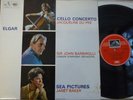JACQUELINE DU PRE - JANET BAKER - BARBIROLLI / ELGAR / HMV ASD 655