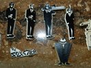*REDUCED* 8  VINTAGE WALT JABSCO BANBURY 1970s MOD 2 TWO TONE SKA BADGES